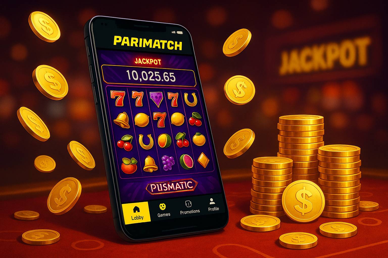 Jogos de Slot no Casino Online PARIMACTH