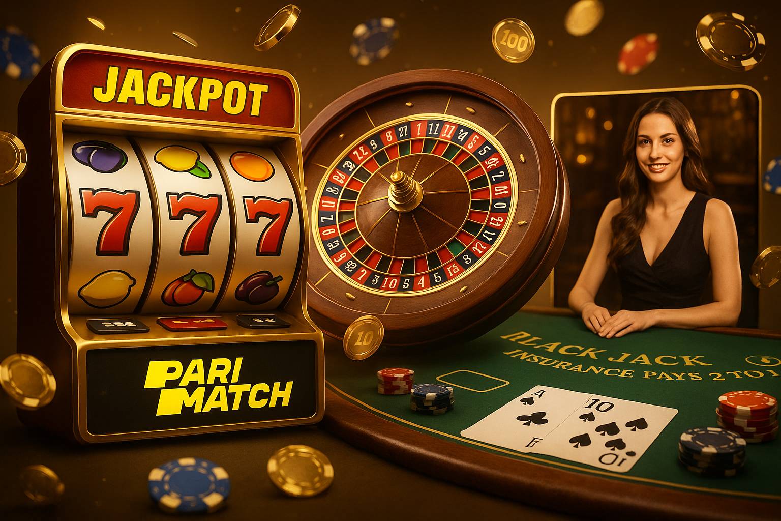 Jogos de cassino online PARIMACTH